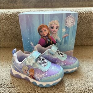Disney Frozen Kids Sneakers - Purple and Blue